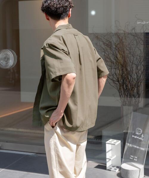 FORK&SPOON(フォークアンドスプーン)の「『セットアップ対応/速乾』FORK&SPOON TEC LINENシャツ(シャツ/ブラウス・メンズ・オリーブ/ネイビー/チャコールグレー・5/4)」の12枚目の写真