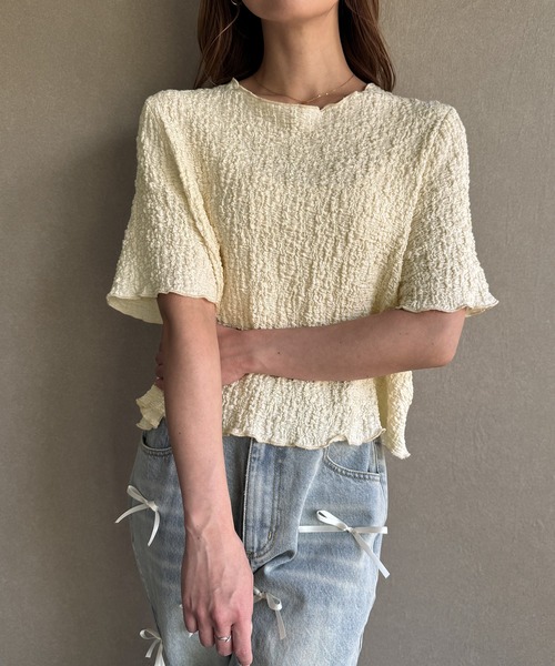 訳あり未使用品【DSQUARED2】ショート丈トップス 38