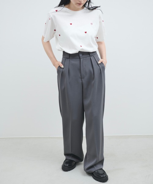 paravion（パラビオン）の「【S/M/L】ベーシックタックスラックス（スラックス・レディース・グレー/ブラック・SMALL/MEDIUM/LARGE）」の9枚目の写真