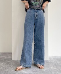 fredy emue | セミワイドデニムPT(デニムパンツ)