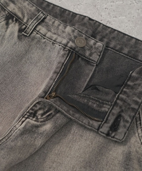 【セール】ヴィンテージメイクスイッチパネルワイドデニムパンツ（デニムパンツ）｜Shoowtime（ショウタイム）