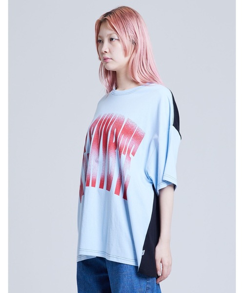 Little sunny bite(リトルサニーバイト)の「【Little Sunny Bite】little sunny bite big tee(Tシャツ/カットソー・レディース・ブルー/ブラック/ホワイト・MEDIUM/SMALL)」の3枚目の写真