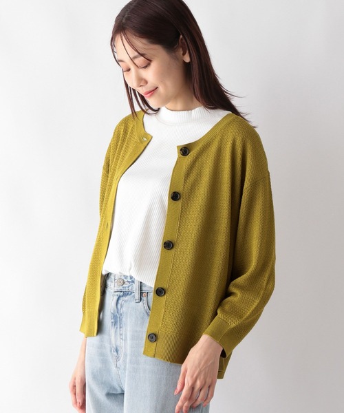 れさん専用 RED CAP GIRL カーディガン 「RED GIRL」23AW リブ編み ワン
