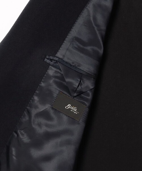 BRILLA per il gusto（ブリッラペルイルグースト）の「DRAGO SKYFALL スポルベリーノ チェスターコート（その他アウター・メンズ・ネイビー・46）」の11枚目の写真