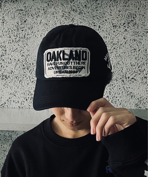 Burner（バーナー）の「【OKUOKU　0909】刺繍 ウォッシュ キャップ CAP 多カラー oku-bosi-724275981380-11 U（キャップ・メンズ・ホワイト/ブラック/ピンク/ワインレッド/アイボリー・FREE）」の4枚目の写真
