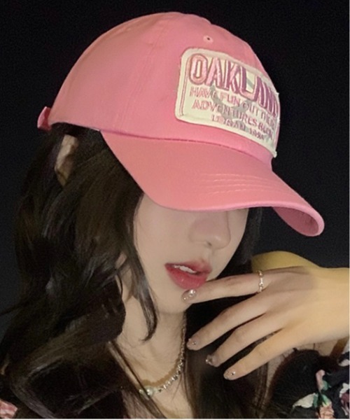 Burner（バーナー）の「【OKUOKU　0909】刺繍 ウォッシュ キャップ CAP 多カラー oku-bosi-724275981380-11 U（キャップ・メンズ・ホワイト/ブラック/ピンク/ワインレッド/アイボリー・FREE）」の18枚目の写真