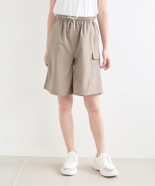 HEAD(ヘッド)の「《速乾・UV対策》サーフハーフパンツ【HEAD/ヘッド】(その他パンツ・レディース・グリーン/ベージュ/ブラック/カーキ・M/L/LL)」の2枚目の写真