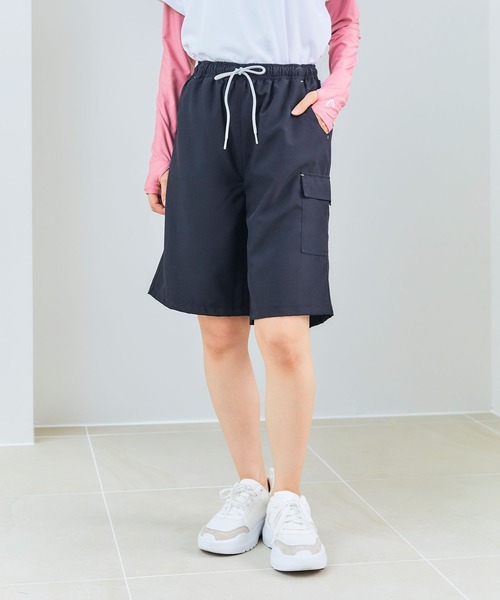 HEAD(ヘッド)の「《速乾・UV対策》サーフハーフパンツ【HEAD/ヘッド】(その他パンツ・レディース・グリーン/ベージュ/ブラック/カーキ・M/L/LL)」の1枚目の写真