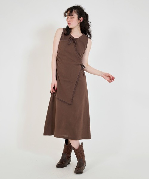 セール】レイヤード コットンワンピース TINA：JOJUN