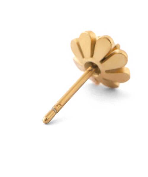 ANEMONE(アネモネ)の「【ステンレス】ビジュー×ミニフラワーピアス(ピアス(両耳用)・レディース・ゴールド/ピンクゴールド・FREE)」の4枚目の写真