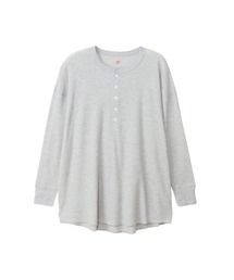 【Hanes/ヘインズ】レディース ヘンリーネック