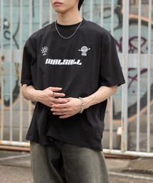 SENSE OF PLACE by URBAN RESEARCH | サッカーゲームグラフィックTシャツ(5分袖)(Tシャツ/カットソー)