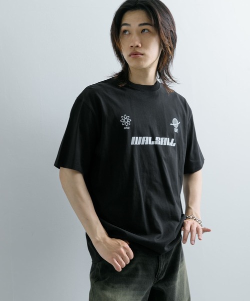 SENSE OF PLACE by URBAN RESEARCH（センスオブプレイスバイアーバンリサーチ）の「サッカーゲームグラフィックTシャツ(5分袖)（Tシャツ/カットソー・メンズ・ライトブルー/アイボリー/ブラック/ホワイト・MEDIUM/LARGE）」の18枚目の写真