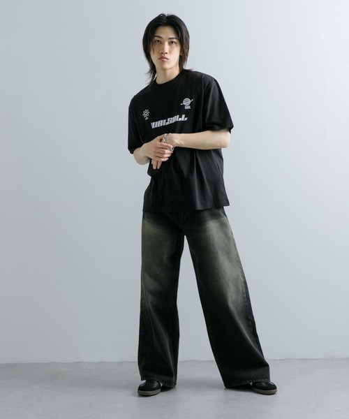 SENSE OF PLACE by URBAN RESEARCH（センスオブプレイスバイアーバンリサーチ）の「サッカーゲームグラフィックTシャツ(5分袖)（Tシャツ/カットソー・メンズ・ライトブルー/アイボリー/ブラック/ホワイト・MEDIUM/LARGE）」の21枚目の写真