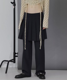 CREOLME | (CREOLME)ボックスプリーツスカートパンツ(その他パンツ)