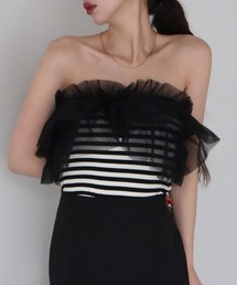 3wayフリルベアトップス