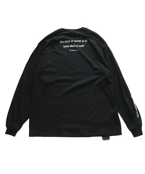 [W] by VIRGOwearworks（ダブリューバイヴァルゴウェアーワークス）の「W-mold logo lst（Tシャツ/カットソー・メンズ・オレンジ/ホワイト/ブラック・M/L/XL/XXL）」の8枚目の写真