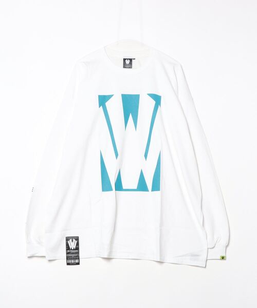 [W] by VIRGOwearworks（ダブリューバイヴァルゴウェアーワークス）の「W-mold logo lst（Tシャツ/カットソー・メンズ・オレンジ/ホワイト/ブラック・M/L/XL/XXL）」の13枚目の写真