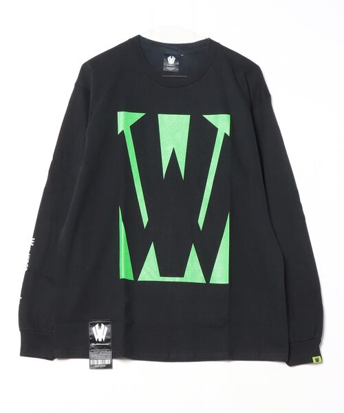 [W] by VIRGOwearworks（ダブリューバイヴァルゴウェアーワークス）の「W-mold logo lst（Tシャツ/カットソー・メンズ・オレンジ/ホワイト/ブラック・M/L/XL/XXL）」の14枚目の写真