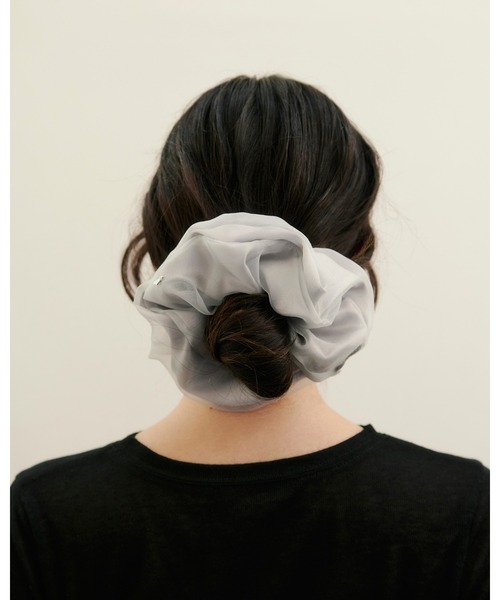 kiehtova（キエトヴァ）の「【kiehtova】organic shushu gray / black　オーガニック シュシュ（シュシュ・レディース・グレー/ブラック・FREE）」の21枚目の写真