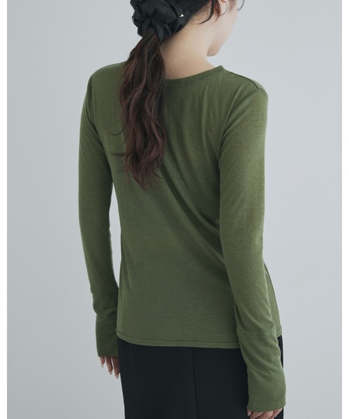 kiehtova（キエトヴァ）の「【kiehtova】organic shushu gray / black　オーガニック シュシュ（シュシュ・レディース・グレー/ブラック・FREE）」の5枚目の写真