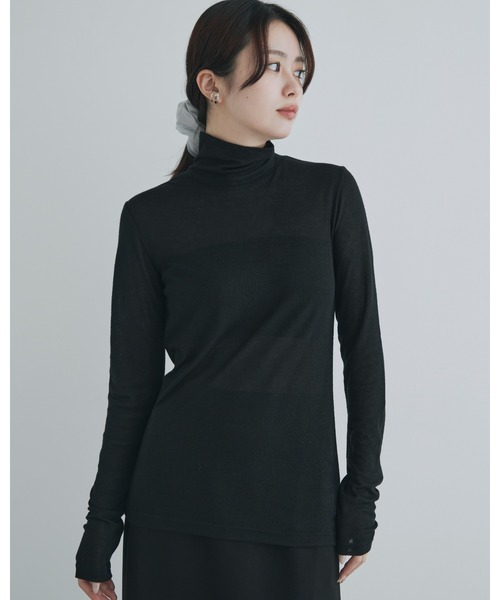 kiehtova（キエトヴァ）の「【kiehtova】organic shushu gray / black　オーガニック シュシュ（シュシュ・レディース・グレー/ブラック・FREE）」の6枚目の写真