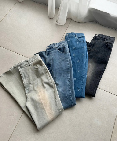 新品 アニオナ・ライトブルーカジュアルパンツ 楽天市場】ライトブルー