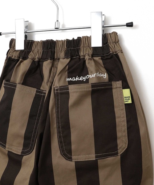 MAKE YOUR DAY(メイクユアデイ)の「ドットとストライプ柄バルーンパンツ■80~140cm(その他パンツ・キッズ・ブラウン/ブラック・100/120/110/90/140/130/80)」の13枚目の写真