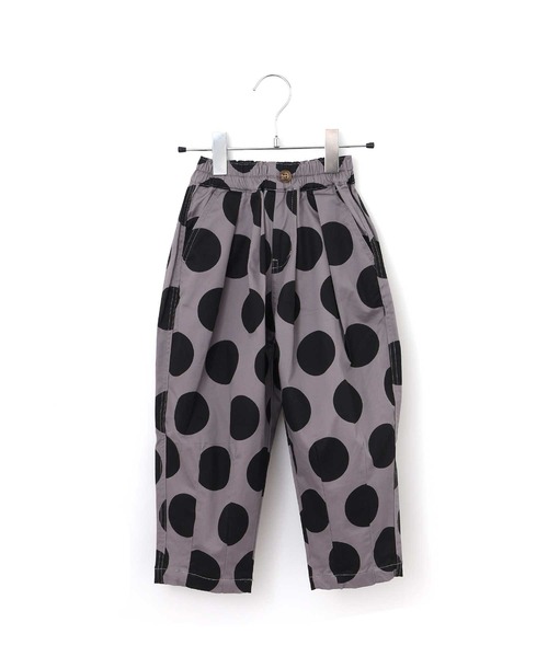 MAKE YOUR DAY(メイクユアデイ)の「ドットとストライプ柄バルーンパンツ■80~140cm(その他パンツ・キッズ・ブラウン/ブラック・100/120/110/90/140/130/80)」の8枚目の写真
