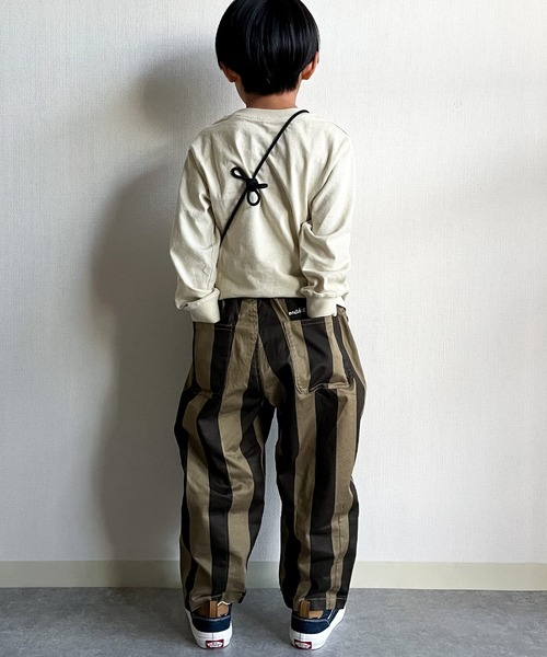 MAKE YOUR DAY(メイクユアデイ)の「ドットとストライプ柄バルーンパンツ■80~140cm(その他パンツ・キッズ・ブラウン/ブラック・100/120/110/90/140/130/80)」の18枚目の写真