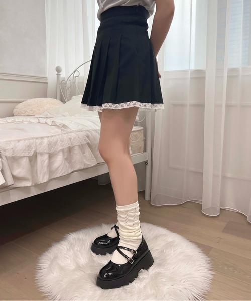 apres jour（アプレジュール）の「【apres jour×ARIAZ】ミドルソックス（ソックス/靴下・レディース・グレー/オフホワイト・FREE）」の9枚目の写真