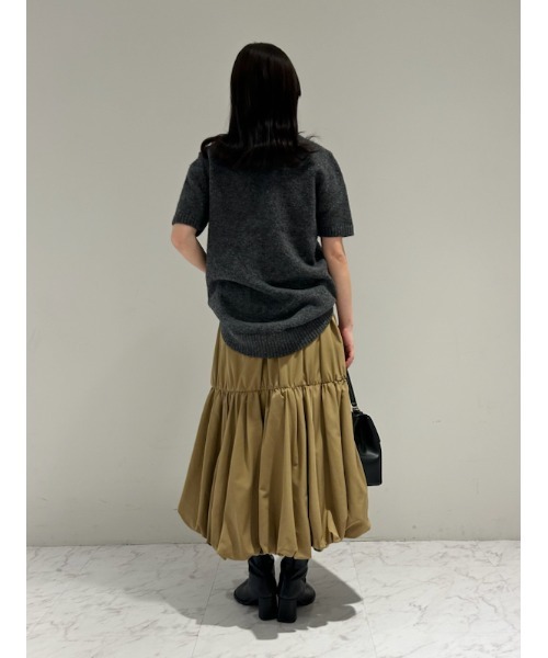 Mila Owen（ミラオーウェン）の「Mモチーフ付ウールブレンドミニニットワンピース（ワンピース・レディース・その他/グレー/ベージュ/ネイビー・0/1）」の21枚目の写真