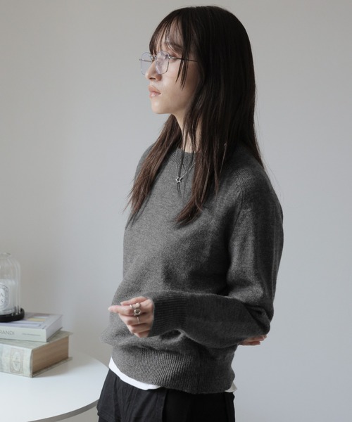 FETICO オープンバック ブラックニット 長袖 FETICO オープンバック ブラックニット 長袖 FETICO(フェティコ