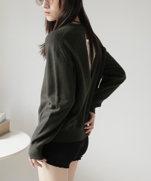 セール】バックオープンニット（ニット/セーター）｜LAFFMO（ラフモ