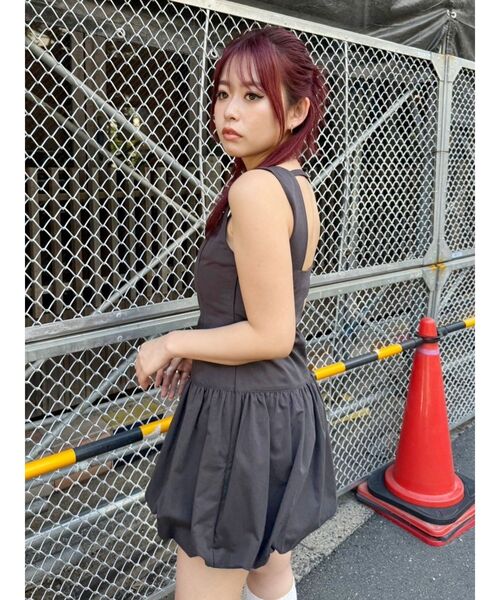【セール】バルーンミニワンピース（ワンピース）｜EVRIS（エヴリス） 6,970円