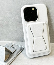 UNiCASE（ユニケース）の「Mag Card Case Stand Basic カードケース スマホスタンド スマホリング MagSafe（スマホグッズ・メンズ）」