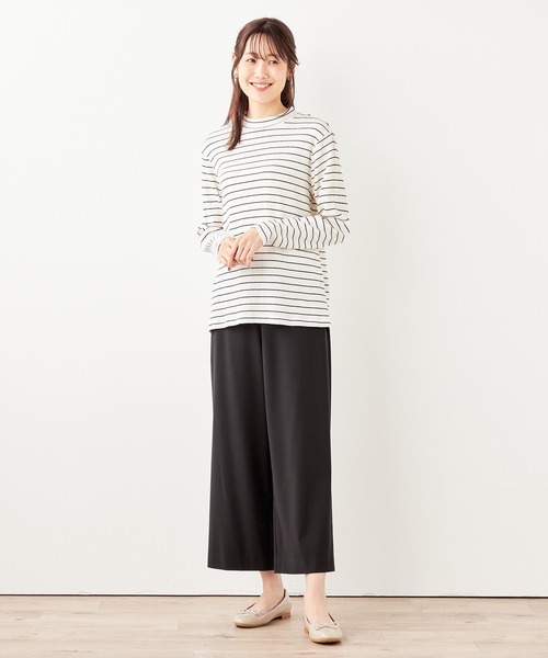 DECOY SINCE 1981（デコイシンスイチキュウハチイチ）の「オーガニックコットンシャーリングプルオーバー（Tシャツ/カットソー・レディース・ホワイト/アイボリー/グレー・M/L/LL）」の12枚目の写真
