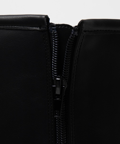 WEGO（ウィゴー）の「WEGO/厚底エンジニアロングブーツ（ブーツ・レディース・ブルー系1/ブラウン/ブラック・MEDIUM/LARGE）」の10枚目の写真