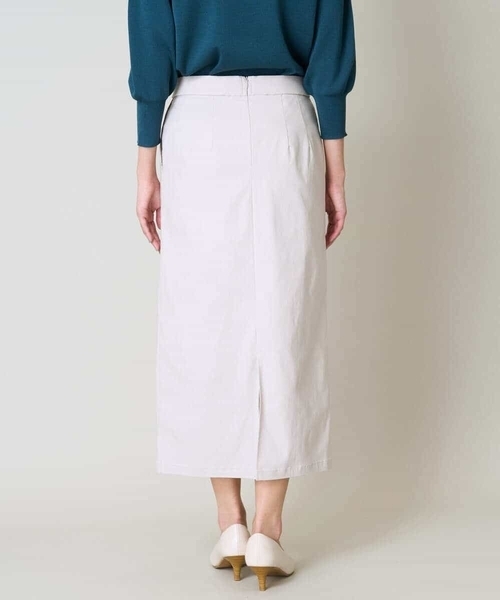 a.v.v（アーヴェヴェ）の「【洗える/イージーケア】ハイパーストレッチナロースカート（スカート・レディース・ブラック/グレイッシュベージュ・38/36/40/34/42）」の13枚目の写真