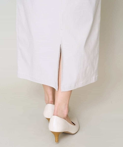 a.v.v（アーヴェヴェ）の「【洗える/イージーケア】ハイパーストレッチナロースカート（スカート・レディース・ブラック/グレイッシュベージュ・38/36/40/34/42）」の14枚目の写真