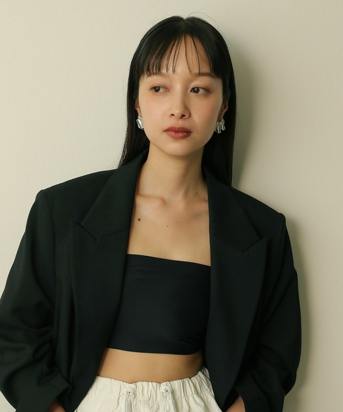 voov(ブーブ)の「ウェーブ プレート ピアス(ピアス(両耳用)・レディース・シルバー/ゴールド・フリー)」の8枚目の写真