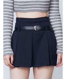 EMODA | レイヤーベルトプリーツスカート(スカート)