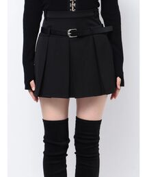 EMODA | レイヤーベルトプリーツスカート(スカート)