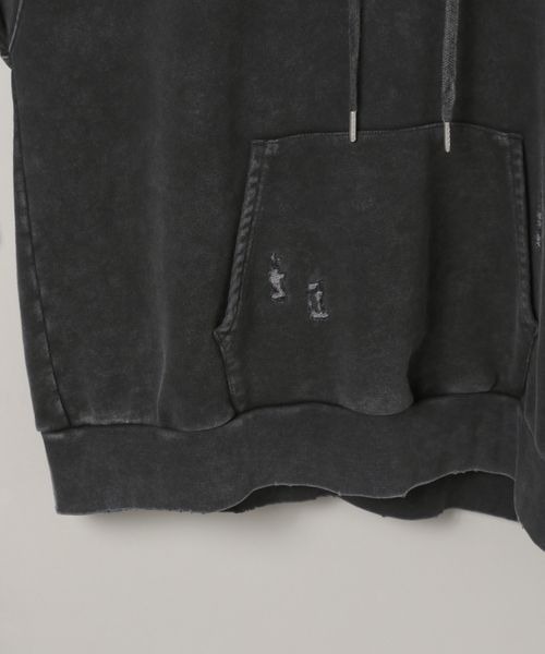 hari出品ページ JEANASIS（ジーナシス）の「Fadeクラッシュミドルフーディ