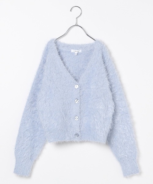 GLOBAL WORK（グローバルワーク）の「my color Vカーデ/140559（カーディガン/ボレロ・キッズ・ベージュ/サックスブルー/グレー/ピンク・130cm/120cm/160cm/150cm/140cm）」の14枚目の写真