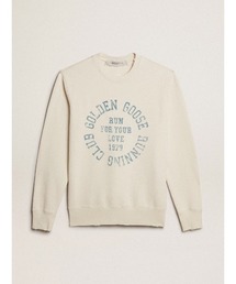 GOLDEN GOOSE | レギュラーサイズカレッジスウェット(Tシャツ/カットソー)
