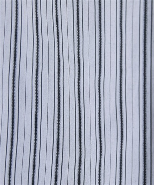 TTOL(トール)の「ワイドクロップドストライプシャツ(シャツ/ブラウス・レディース・グレー/ピンク・M-L/L-XL)」の16枚目の写真