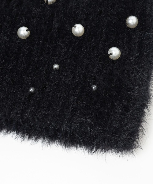 HARE（ハレ）の「パールビーニー(HARE)（ニットキャップ/ビーニー・レディース・ブラック・FREE）」の10枚目の写真