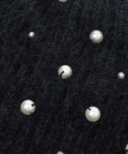 HARE（ハレ）の「パールビーニー(HARE)（ニットキャップ/ビーニー・レディース・ブラック・FREE）」の12枚目の写真