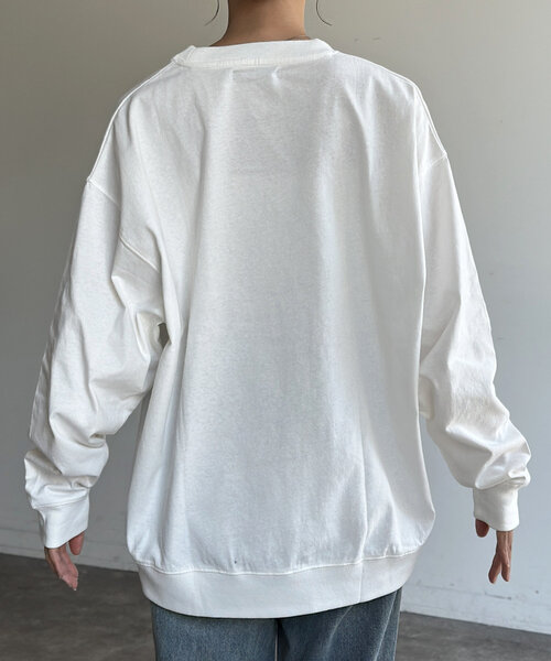 CPCM(シーピーシーエム)の「DOGプリントスウェット(Tシャツ/カットソー・メンズ・ホワイト/ホワイト系その他/ブラック系その他2・MEDIUM/LARGE)」の10枚目の写真